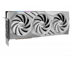 Видеокарта MSI GeForce RTX 4080 SUPER 16G GAMING X SLIM WHITE, 16GB, GDDR6X, 2xHDMI 2xDP