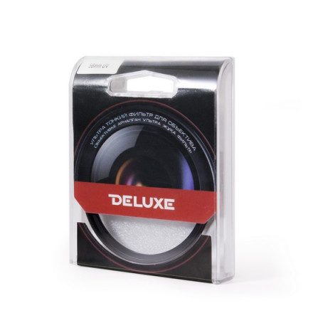 Фильтр для объектива, Deluxe, DLCA-UV 58 mm, Ультратонкий, Ультрафиолетовый (UV), 58 мм, Чёрный