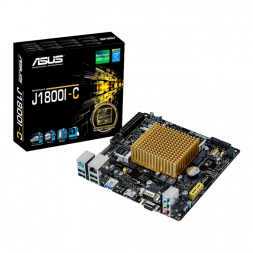 Материнская плата с процессором ASUS J1800I-C/CSM Intel® Dual-Core Celeron J1800 (2.41 GHz) 2xSO-DIM