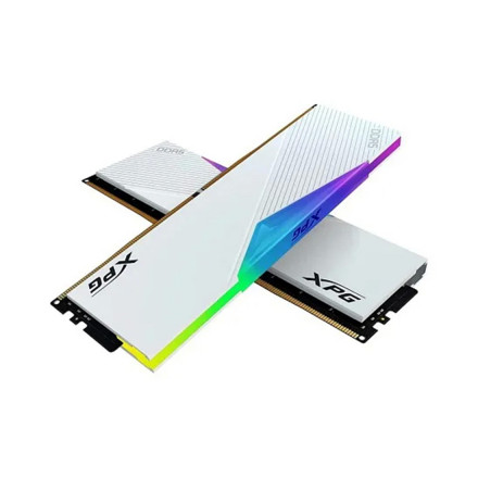 ОЗУ A-Data XPG Lancer RGB 32Gb (16x2) 6000MHz DDR5 DIMM AX5U6000C4016G-DCLARWH WHITE