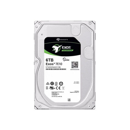 Жесткий диск Seagate Exos 7E10  SATA3 3.5&quot;  6Tb 256Mb 7200rpm ST6000NM019B