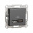 Розетка USB SE EPH2700371 Asfora A+С механизм антрацит