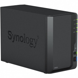 Сетевое оборудование Synology DS223 Сетевой NAS сервер 2xHDD для дома