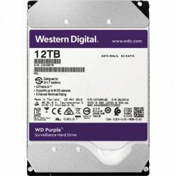 Жесткий диск для видеонаблюдения HDD 12Tb Western Digital Purple SATA 6Gb/s 256Mb 7200rpm 3,5&quot; WD121PURX-78