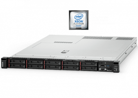 Сервер Lenovo ThinkSystem SR630 2xIntel Xeon Silver 4210 7X02U90R00