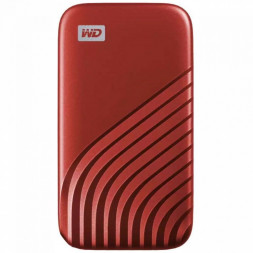 Внешний SSD 2000Gb Western Digital My Passport 2.5&quot; USB 3.2 Цвет: Красный WDBAGF0020BRD-WESN