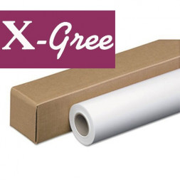 Бумага рулонная X-Gree Self-Adhesive самоклеящаяся глянцевая 24&quot; (610мм*30м*50мм) 120 г/м2