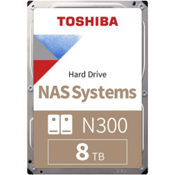 Жесткий диск HDD Toshiba N300  SATA 8000 GB HDWG180UZSVA