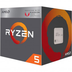 Процессор AMD Ryzen 5 3400G 3,7ГГц (4,2ГГц Turbo) AM4, L3 4Mb, Wraith Spire BOX