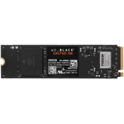 Твердотельный накопитель 500GB SSD WD BLACK SN750 SE PCIe M.2 2280 R3600Mb/s W2000MB/s WDS500G1B0E