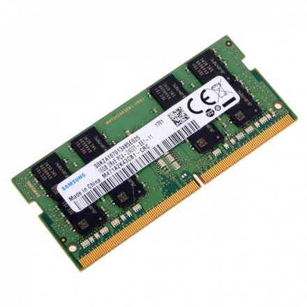 Оперативная память для ноутбука 16GB DDR4 3200MHz Samsung (PC4-25600) SODIMM 1.2V M471A2K43EB1-CWED0