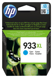 Картридж HP CN054AE Cyan Ink №933XL for OfficeJet 7110/6100/7510, up to 825 pages.