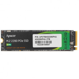Твердотельный накопитель SSD M.2 2 TB Apacer AS2280P4U, AP2TBAS2280P4U-1, PCIe 3.0 x4