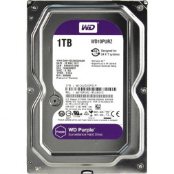 Жёсткий диск HDD WD Purple™ 1ТБ WD10PURZ