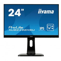 Монитор LCD 23.8'' [16:9] 1920х1080 IPS, nonGLARE, 250cd/m2, H178°/V178°, 1000:1, 5М:1, 16.7M Color, 5ms, VGA, HDMI, DP, USB-Hub, Tilt, Speakers, 3Y, 