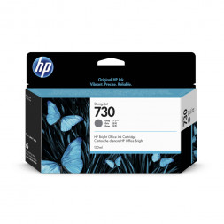 Картридж HP P2V66A 730 Gray Ink for DesignJet T1700, 130 ml.