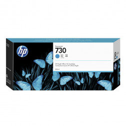 Картридж HP P2V68A 730 Cyan Ink for DesignJet T1700, 300 ml.