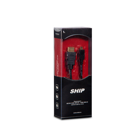 Переходник MICRO HDMI на HDMI SHIP HD227-1B