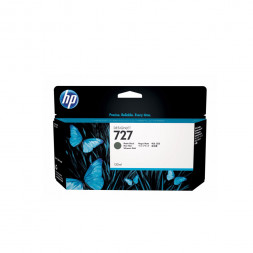 Картридж HP B3P22A Matte Black Ink №727 for DesignJet T1500/T2500/T920, 130 ml.