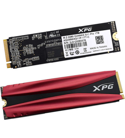 Твердотельный накопитель SSD M.2 1 TB ADATA XPG GAMMIX S11 Pro, AGAMMIXS11P-1TT-C, NVMe