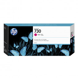 Картридж HP P2V69A 730 Magenta Ink for DesignJet T1700, 300 ml.
