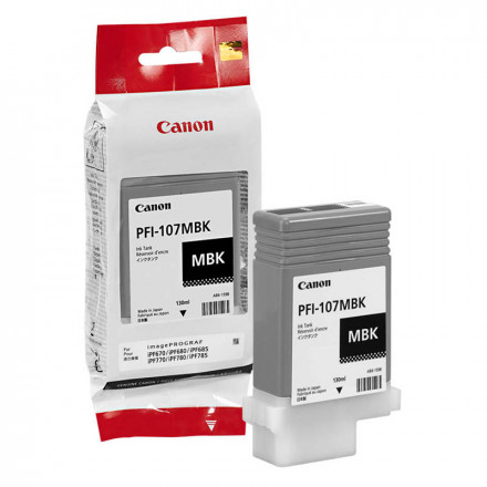 Картридж Canon PFI 107 Matte Black (130 ml) 6704B001