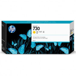 Картридж HP P2V70A 730 Yellow Ink for DesignJet T1700, 300 ml.