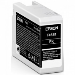 Картридж струйный Epson C13T46S100 T46S Черный