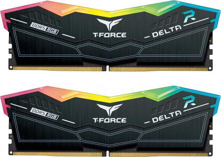 ОЗУ Team Group, T-Force Delta RGB 32GB Kit, DDR5 (2x16GB), 7200Mhz, CL34-42-42-84, 1.4V, FF3D532G720