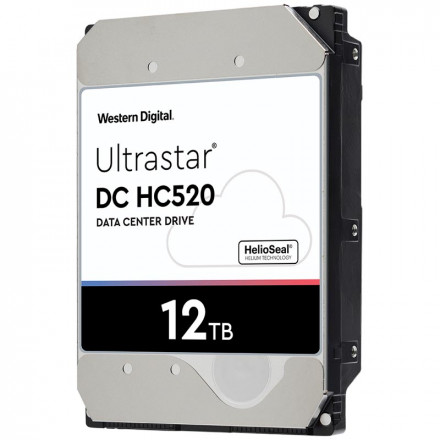 Жесткий диск HDD 12Tb WD ULTRASTAR DC HС520 256MB 7200RPM SATA3 3,5&quot; HUH721212