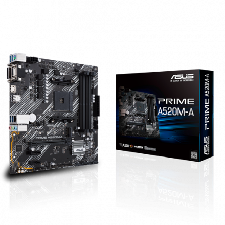 Материнская плата ASUS PRIME A520M-A AMD A520 AM4