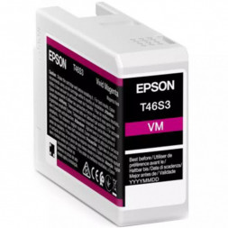 Картридж струйный Epson C13T46S300 T46S Пурпурный