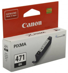Чернила  Canon CLI-471 BK Desk jet black 7 ml 0400C001AA