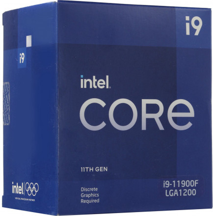 Процессор Intel Core i9-11900F BOX, LGA1200