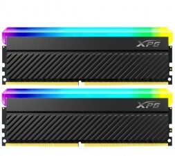 Оперативная память ADATA XPG Spectrix D45G RGB DIMM DDR4, 16GB (2 x 8GB), 4400MHz AX4U44008G19K-DCBK