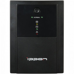 ИБП Ippon Back Basic 2200 Euro, 2200VA, 1320Вт, AVR 162-280В, 4хEURO, управление по USB, без комлект