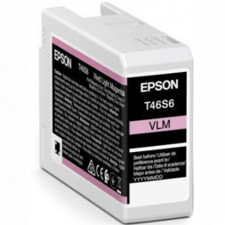 Картридж струйный Epson C13T46S600 T46S Светло-пурпурный