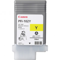 Картридж Canon PFI102Y YELLOW IPF5/6/700 0898B001