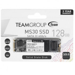 Твердотельный накопитель 128GB SSD TeamGroup MS30 M.2 2280 R500Mb/s W300MB/s TM8PS7128G0C101