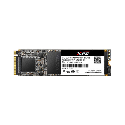 SSD M.2 PCIe 1 TB ADATA XPG SX6000 Pro, ASX6000PNP-1TT-C, PCIe 3.0 x4, NVMe 1.3