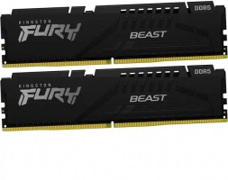 Оперативная память Kingston FURY Beast 16GB KF556C40BBK2-16 DIMM DDR5, 16GB (2 x 8GB), 5600 MHz