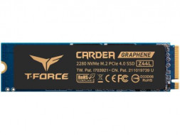 Твердотельный накопитель 250GB SSD TeamGroup T-FORCE CARDEA Z44L Gaming SSD M.2 2280 R3300Mb/s, W140
