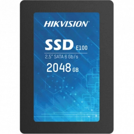 Твердотельный накопитель SSD 2 TB Hikvision E100, HS-SSD-E100/2048G, SATA 6Gb/s