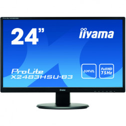 Монитор Iiyama ProLite X2483HSU-B3 AMVA LCD 23.8&quot;