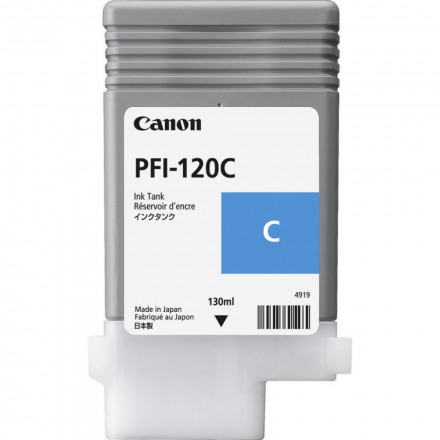 Картридж Canon PFI-120 Cyan (130 мл для ТМ-серии) 2886C001