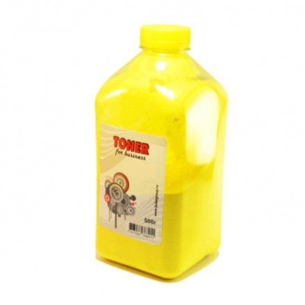 Тонер химический для цветных HP Сolor  HY105.3  Bulat  Yellow / Желтый  500 г/фл