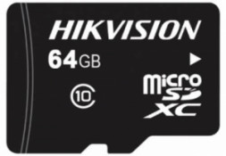 Карта памяти  HIKVISION, HS-TF-C1/64G 64GB, Class10