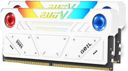 Оперативная память с RGB подсветкой 32GB Kit (2x16GB) GEIL EVO V RGB 8000Mhz DDR5 PC5-64000 38-48-48-100 1.45V GESW532GB8000C38ADC White