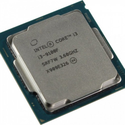 CPU Intel Core i3 9100F 3,6GHz (4,2GHz) 6Mb 4/4 Core Coffe Lake 65W FCLGA1151 BOX