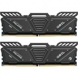 Оперативная память 32GB Kit (2x16GB) GEIL POLARIS 5200Mhz DDR5 PC5-41600 34-38-38-78 1.25V GOG532GB5200C34ADC Titanium Gray